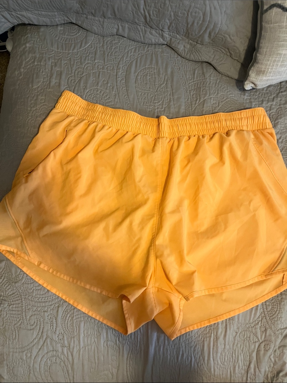 all in motion orange Women's Athletic Elastic-Waist Shorts